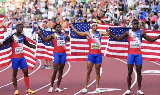 开云体育下载-田径世锦赛美国独揽13金 埃塞俄比亚居次席创历史